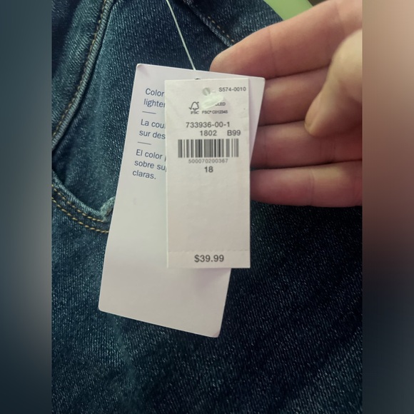 Old Navy - Rockstar Super Skinny mid-rise denim wash jeans (NWT) - Picture 4 of 8